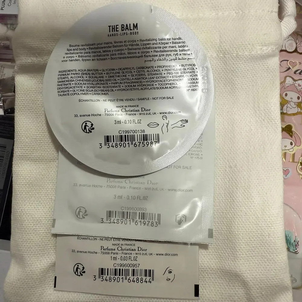 Cr.Dior Skincare Mini Travel Size Kit
